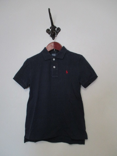 polobyRalphLauren Ralph Lauren navy blue polo-shirt size 6 120 rank (51822