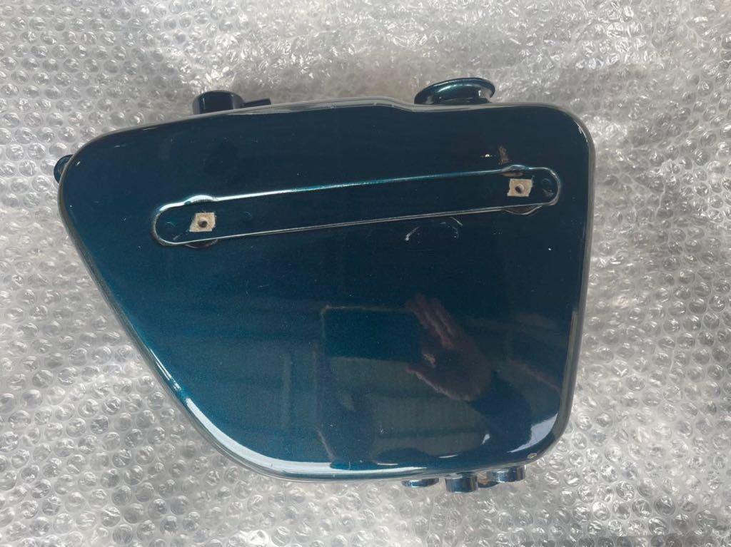 カワサキ650RS W3 純正オイルタンク キャンディーブルー品 美品