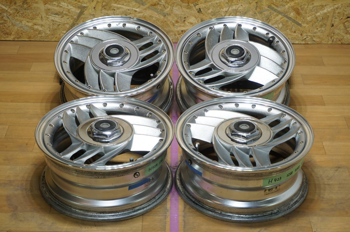 H423【超希少】SSR HIRO V1 ☆ PCD100 6J+40 当時物 JDM 旧車 H423【超希少】SSR HIRO V1 ☆ PCD100 6J+40 当時物 JDM 旧車