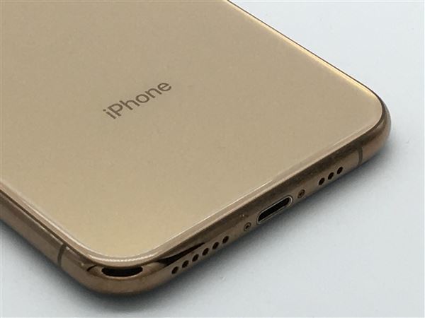 iPhoneXS[64GB] SIMロック解除 SoftBank ゴールド【安心保証