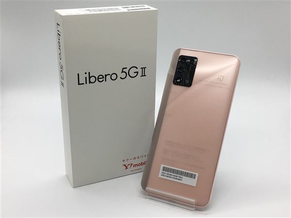 Libero 5G II A103ZT[64GB] Y!mobile ピンク【安心保証】-