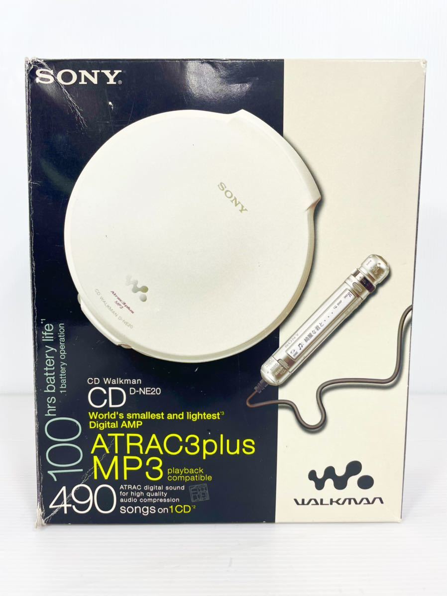 78%OFF!】 SONY CDウォークマン D-NE20 S acornproperties.co.uk