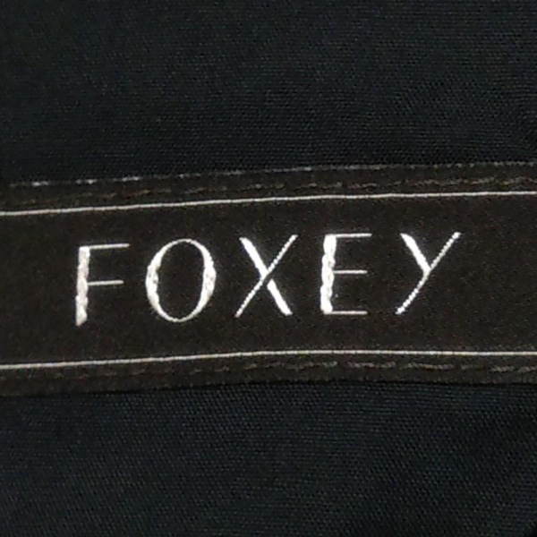 フォクシー FOXEY サイズ42 L - 黒 レディース クルーネック/半袖 
