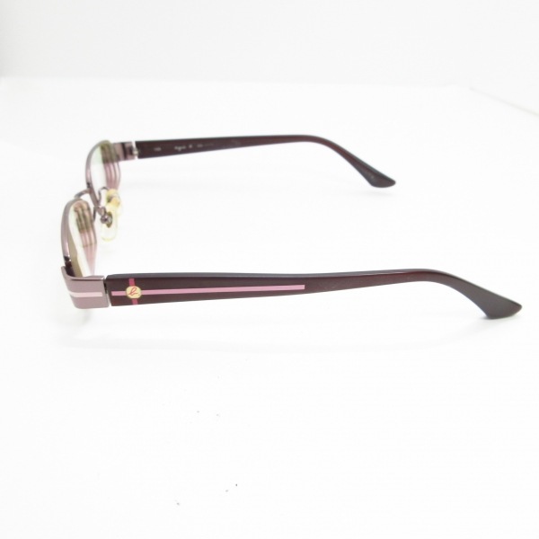 Agnes B agnes b очки AB-1179 - пластик × металл материалы прозрачный × розовый × темно-коричневый раз ввод солнцезащитные очки 