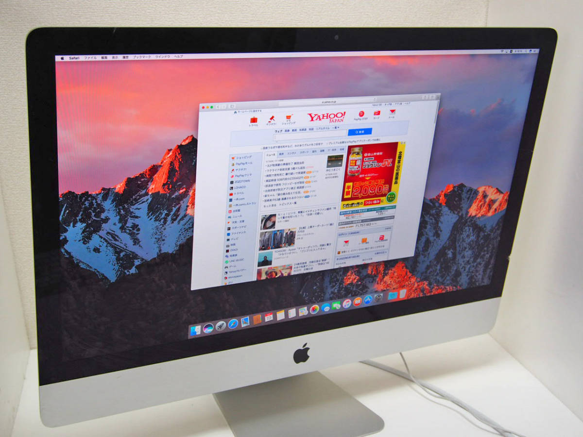 Apple iMac 27-inch Late 2013 i5/ジャンク品(iMac)｜売買された 