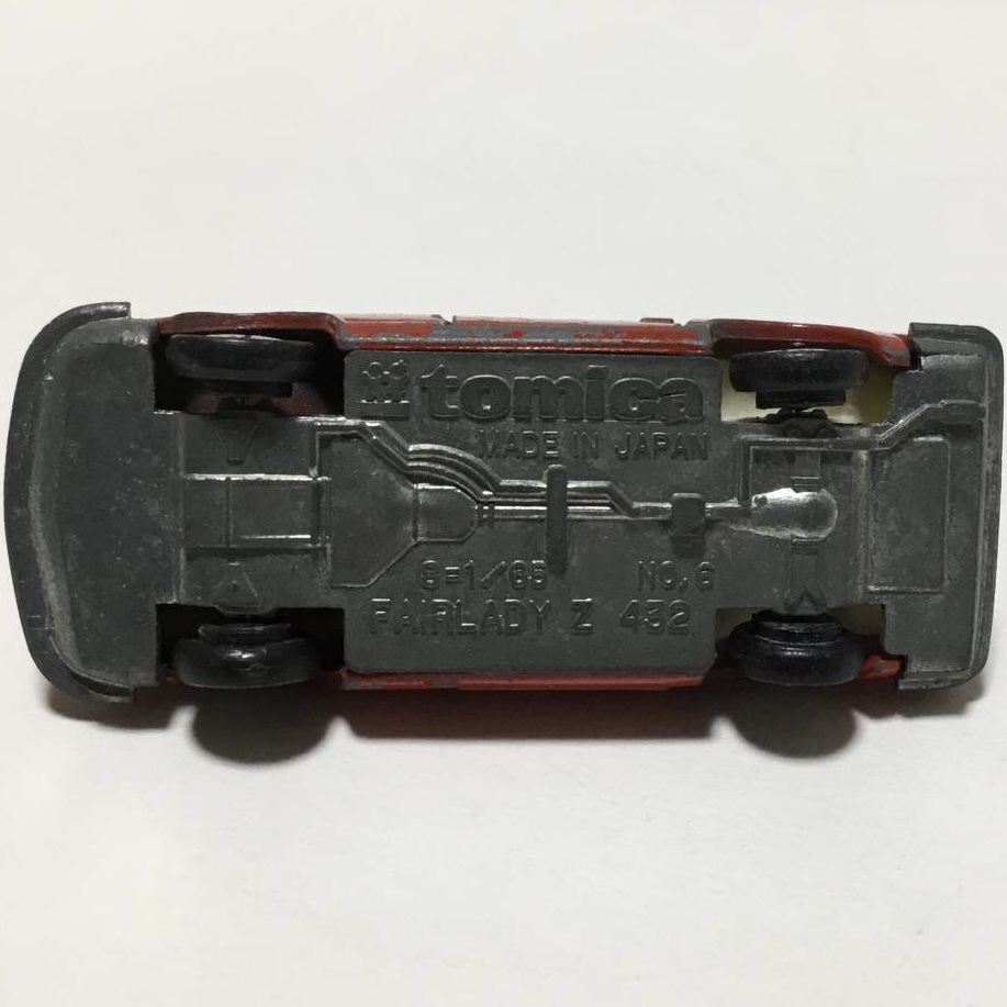 トミカ黒箱6-1-1 フェアレディZ 432 赤1Aホイール-乗座車–日本 トミカ黒箱6-1-1 フェアレディZ 432 赤1Aホイール-乗座車–日本