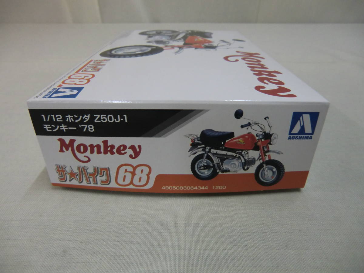 1:12 Honda Z50J-1 Monkey *78 The * bike 68 AOSHIMA 2022/05
