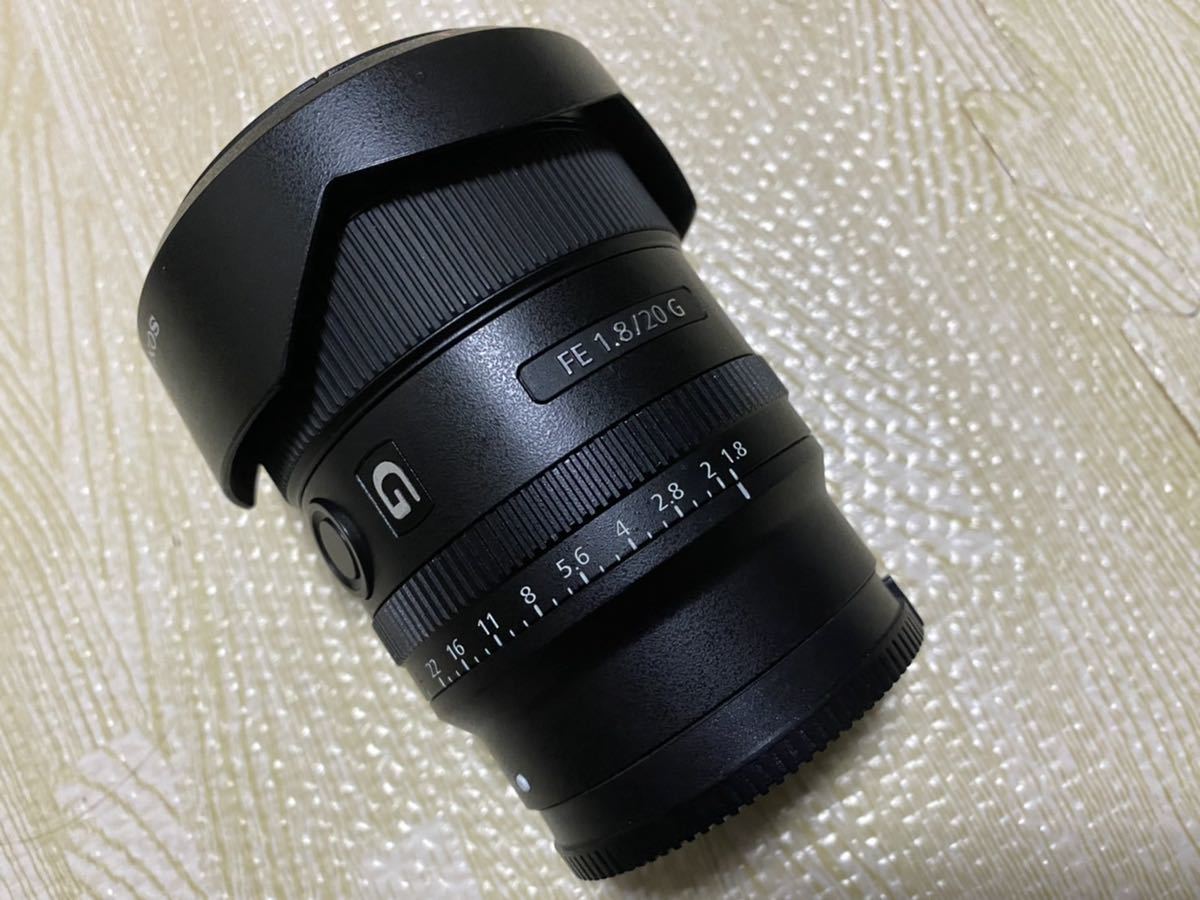 レンズの SONY - SONY SEL20F18G FE20mm F1.8Gの通販 by DF50573's shop｜ソニーならラクマ にないもの