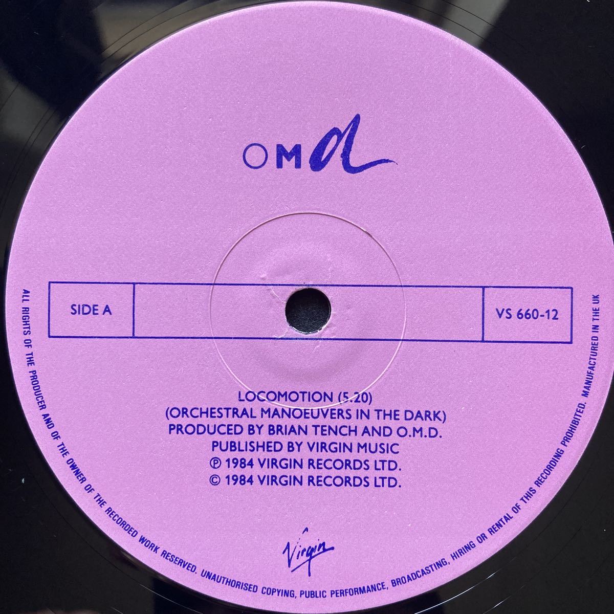 12inch OMD / LOCOMOTION_画像7