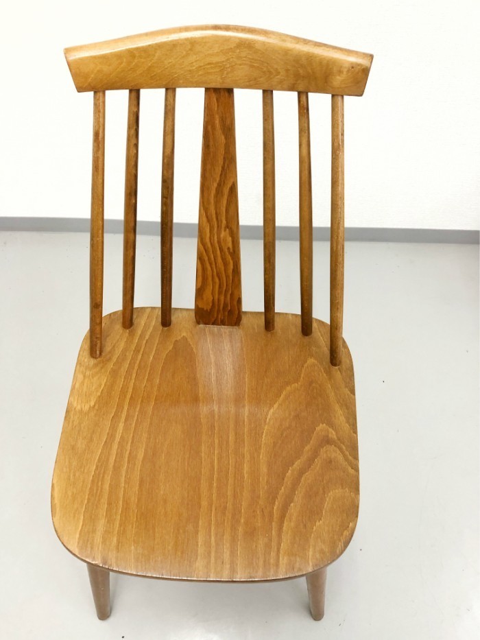 アンティーク 家具 スティックバックチェア １９６０年頃 イギリス 英国 北欧 椅子 ビンテージ家具/ディスプレイ 輸入家具 店舗什器 371A_画像4