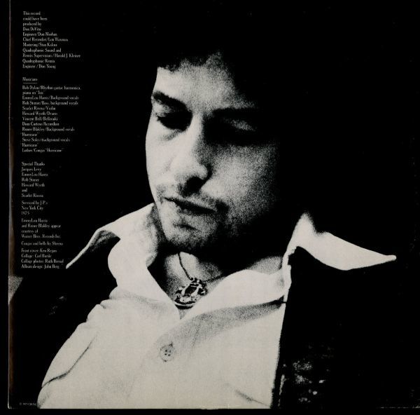 ＊＊難あり＊＊　USオリジナルLP！ 赤ラベル Bob Dylan / Desire 76年【Columbia PC 33893】 ボブ・ディラン エミルー・ハリス Hurricane_画像4