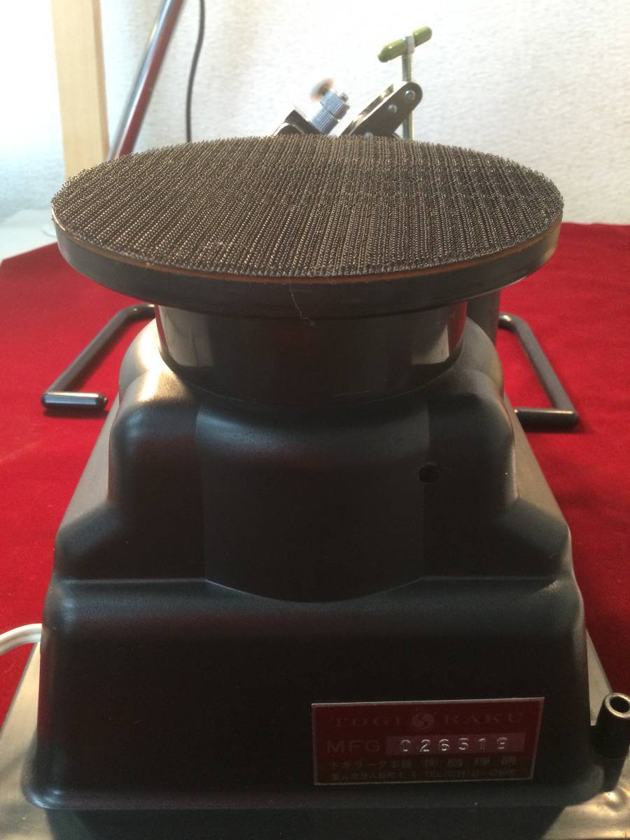 島理研 トギラーク3 TOGIRAKU 動作OK◇新品ペーパーも有◇付属 ケース