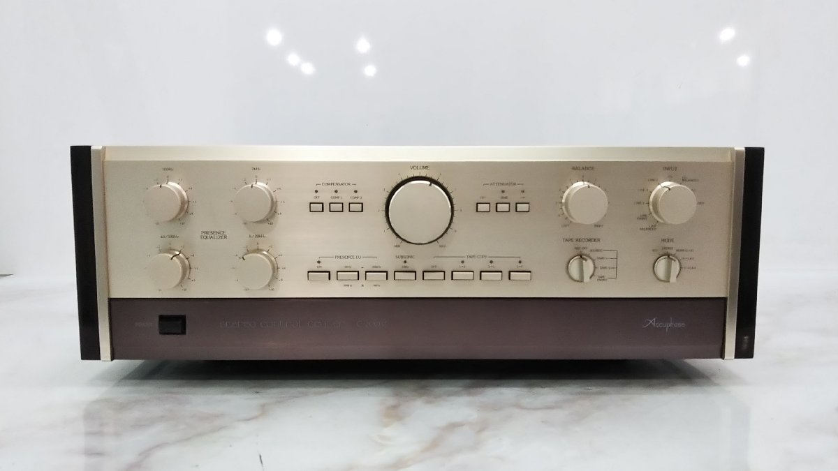 △313 現状品 オーディオ機器 プリアンプ コントロールアンプ