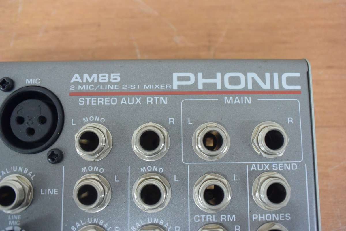 PHONIC フォニック AM85 Mixer (ミキサー) - 通販 - portoex.com.br