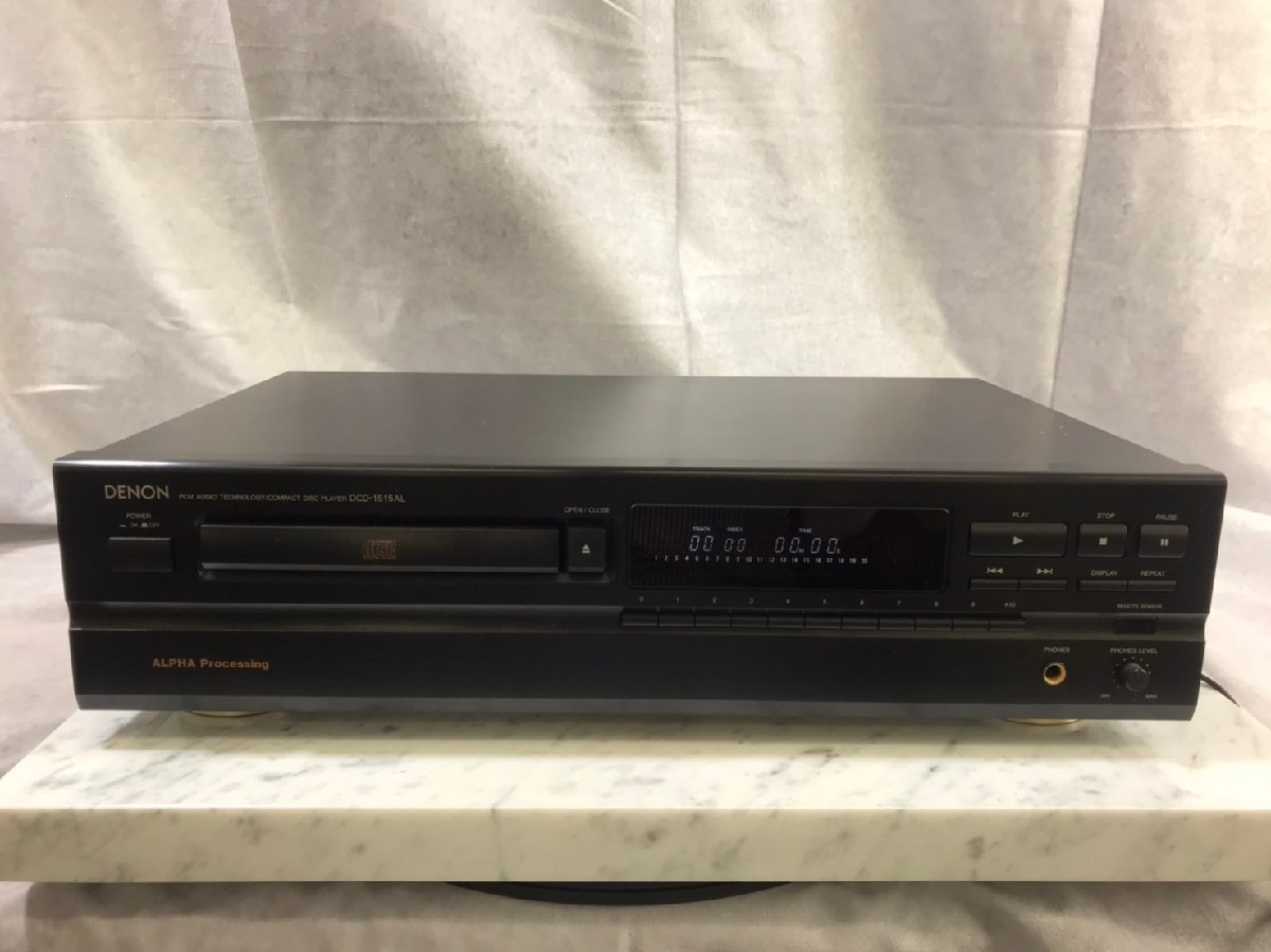 □t107　ジャンク★DENON　デノン　DCD-1515AL　CDプレーヤー_画像2