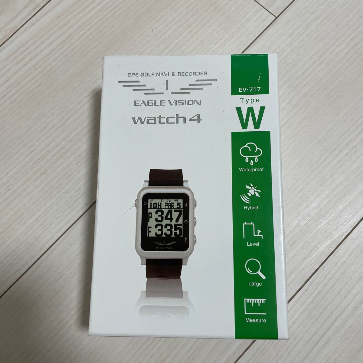 数量限定格安 新品未使用!腕時計型 GPSゴルフナビ EAGLE VISION wat