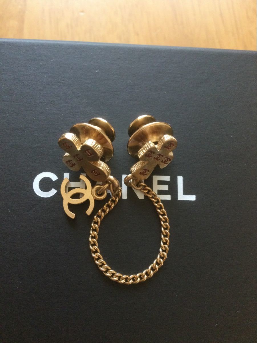 専用 レア CHANEL シャネル 21B coco ピンブローチ 2ケセット