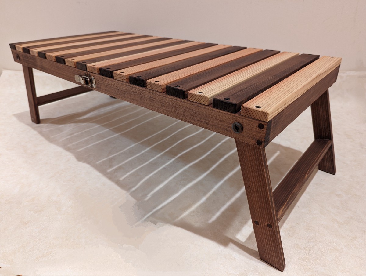 折りたたみローテーブル coc様専用 DIY工房秀の風