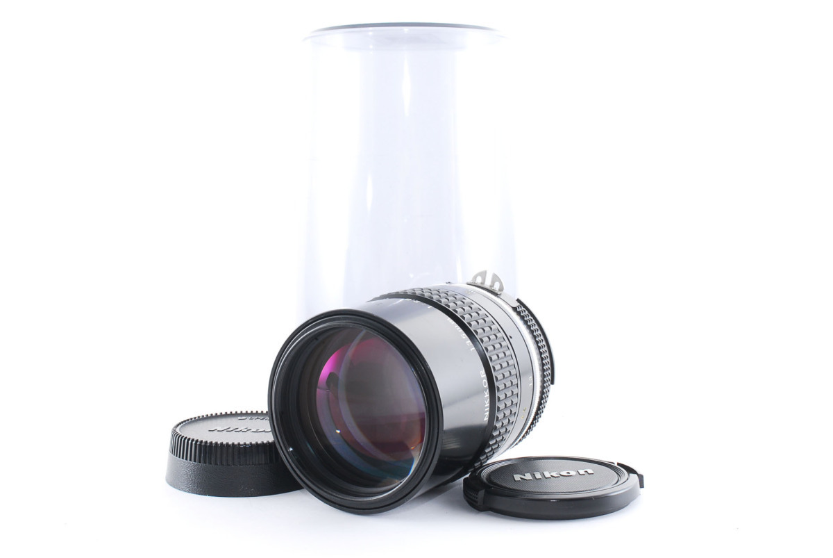 【良品】ニコン Nikon Ai Nikkor 135mm F/2.8 望遠 単焦点レンズ Fマウント 試写・動作確認済み！972444_画像1