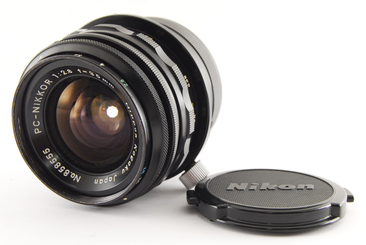 【良品】ニコン Nikon PC Nikkor 35mm f/2.8 非Ai 広角 単焦点レンズ Fマウント 試写・動作確認済み！978122_画像1