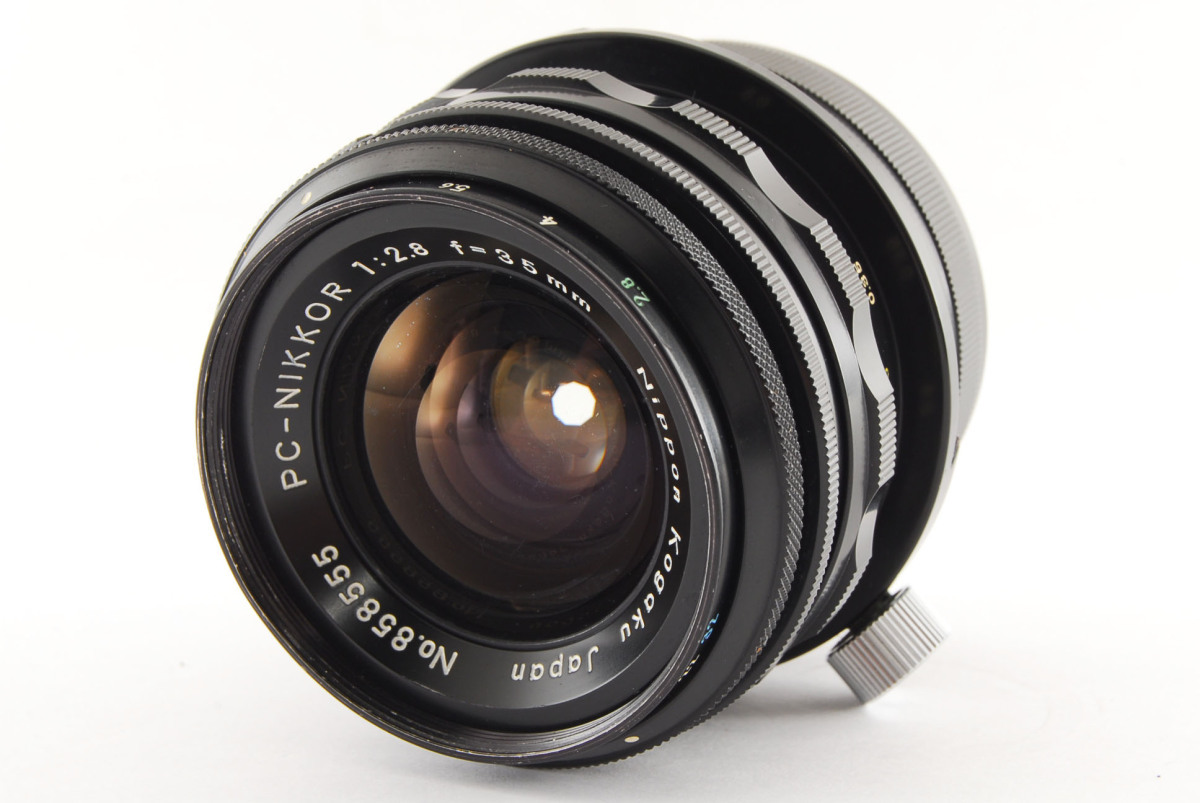 【良品】ニコン Nikon PC Nikkor 35mm f/2.8 非Ai 広角 単焦点レンズ Fマウント 試写・動作確認済み！978122_画像3