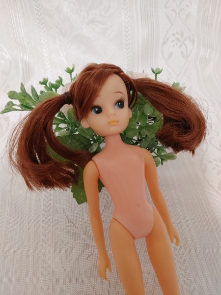 0006 旧タカラ 1967年 初代リカちゃん 着せ替え人形 レトロ TAKARA