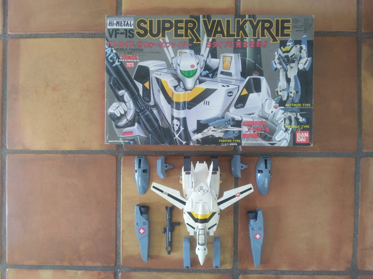 バンダイ 超合金 超時空要塞マクロス スーパーバルキリーVF-1S 3段変形