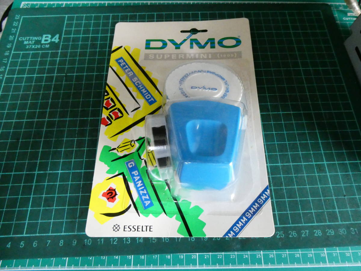 DYMO ダイモ テープライター SUPERMINI スーパーミニ (1805) 9ミリ 新品 未開封 220518301_画像1