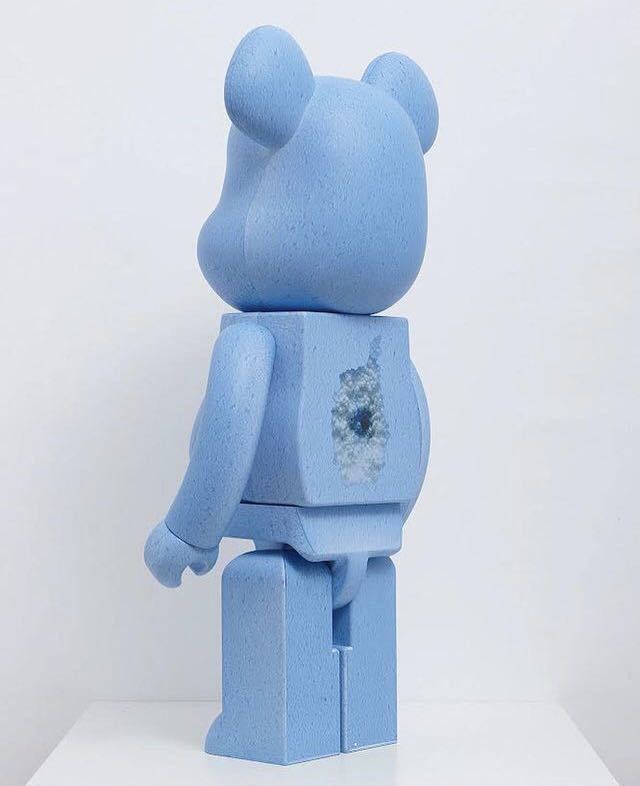 新品輸送箱未開封 BE@RBRICK Snarkitecture × Blackrainbow 1000% Blue edition Daniel Arsham ダニエルアーシャム sorayama 空山基_画像3