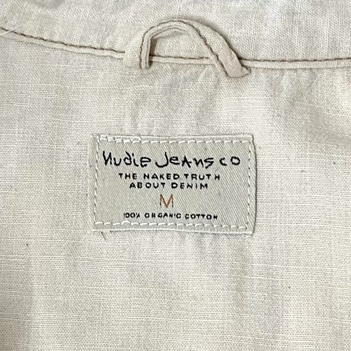 NudieJeans(SWE)ビンテージコットンウエスタンシャツ