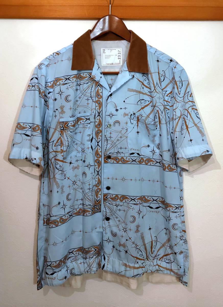 sacai Dr.Woo オープンカラーシャツ 2 en.cheongwoonmexico.com