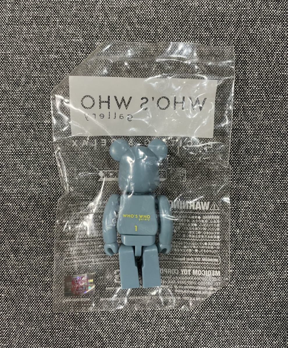 未開封 ベアブリック WHO’S WHO gallery フーズフー 非売品 限定 ノベルティ 100% BE@RBRICK メディコムトイ_画像2