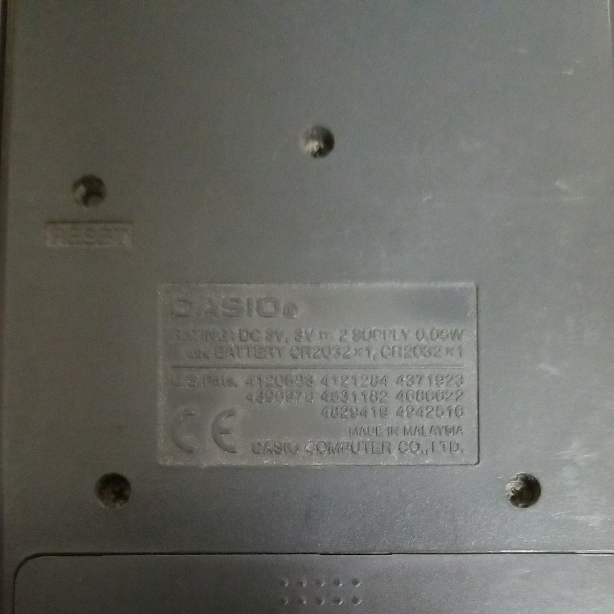 CASIO fx-4800p 関数電卓 プログラミング