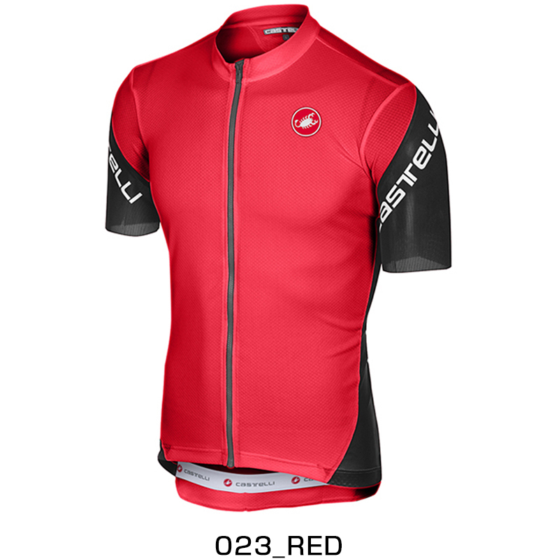 Castelli　ENTRATA ３　半袖ジャージ　023　Red 　Mサイズ　2018　 新品未使用_画像4