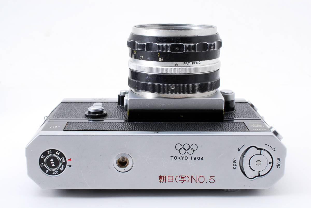 ★☆【超希少】 Nikon Fアイレベル 1964年東京オリンピック仕様 nikkor 50mm f:2 (9枚絞リ) + F36付き #2848☆★の画像6