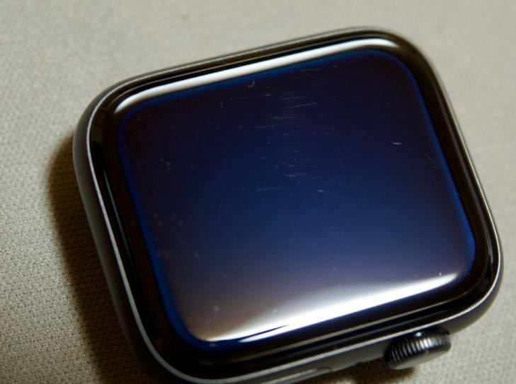 Apple Watch Apple часы SE 44mm GPS модель MKQ63J/A A2352[ Space серый aluminium кейс / midnight спорт частота ] б/у 