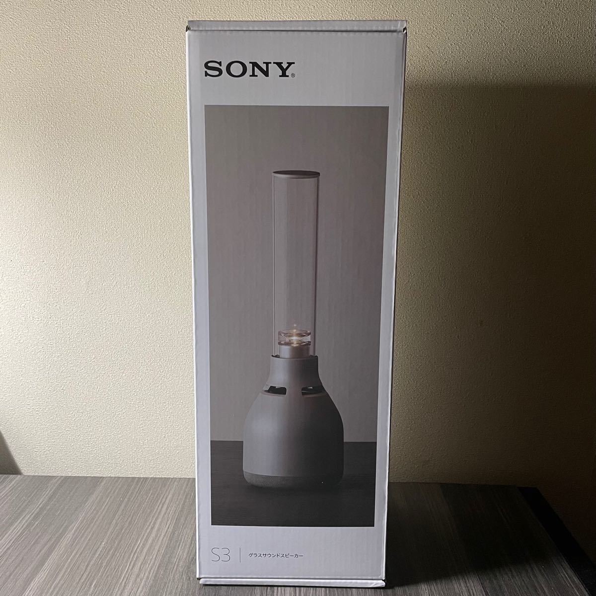 新品未開封送料込み】SONY ソニー グラスサウンドスピーカー LSPX-S3