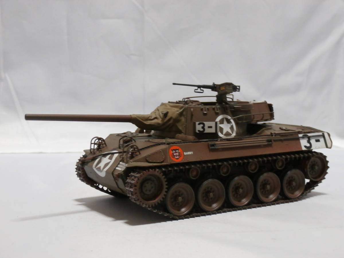[模型完成品] タミヤ 1/35 アメリカ駆逐戦車　M18 ヘルキャット　MM.376_画像1