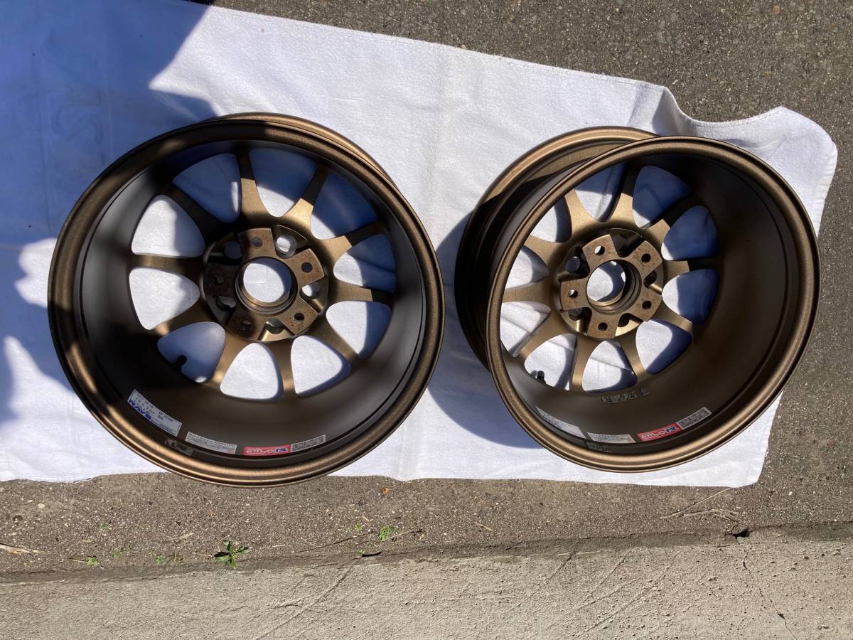 レイズCE28N 7JJ-15 +35 5H/114.3 ブロンズ 2本セット | www