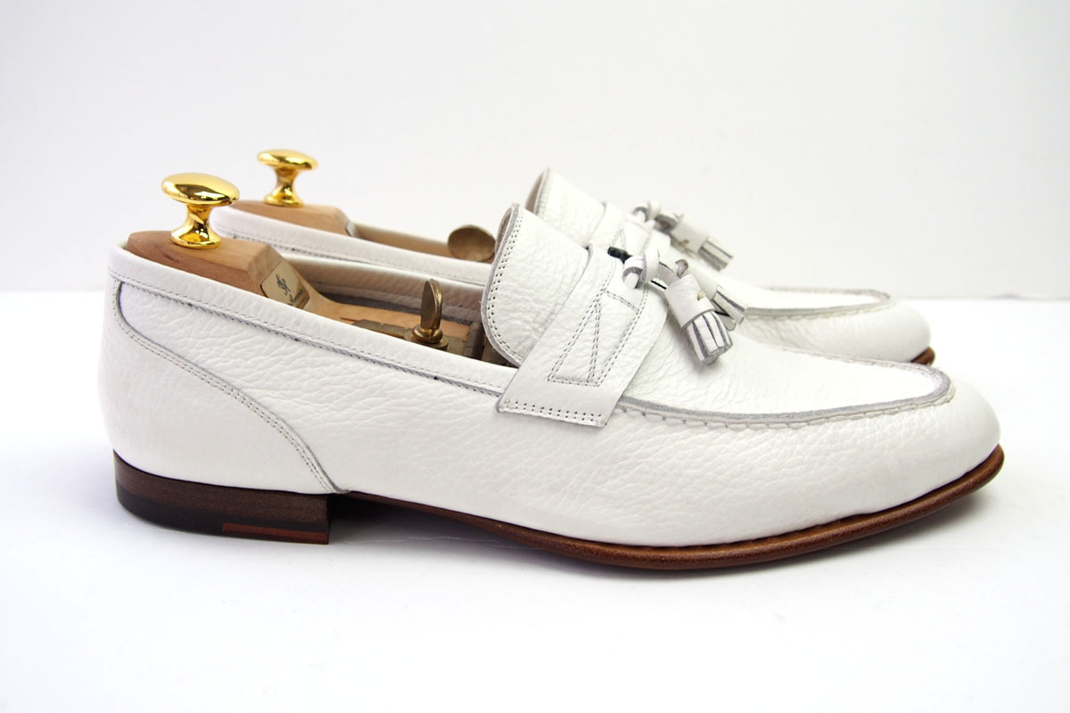 新品|未使用|キートン|KITON|タッセルローファー|スリッポン|6