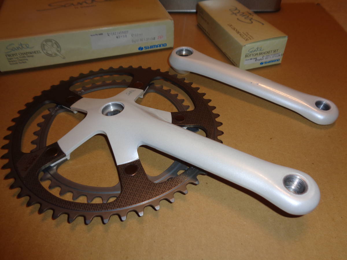 Yahoo!オークション - SHIMANO シマノ Sante チェーンホイールW Yahoo!オークション - SHIMANO シマノ Sante チェーンホイールW