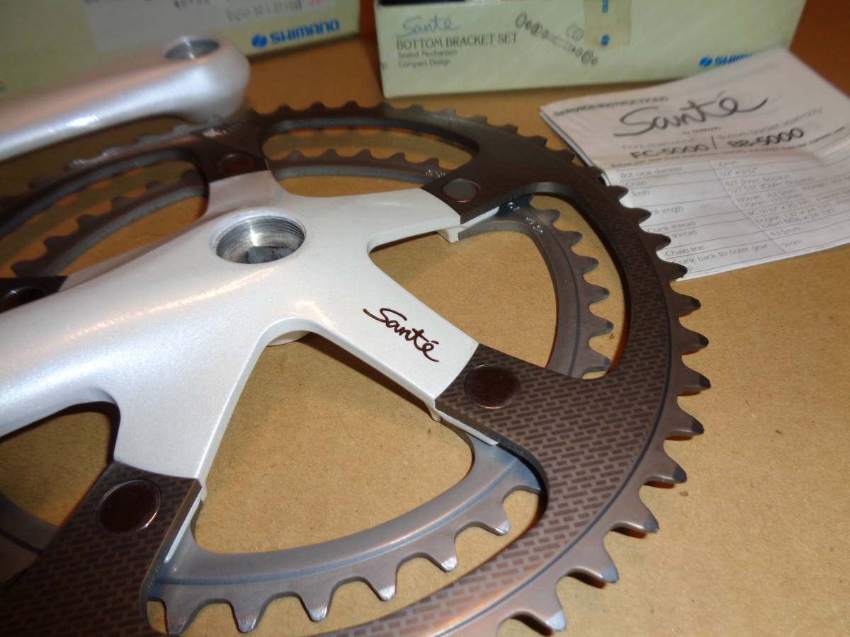 Yahoo!オークション - SHIMANO シマノ Sante チェーンホイールW Yahoo!オークション - SHIMANO シマノ Sante チェーンホイールW