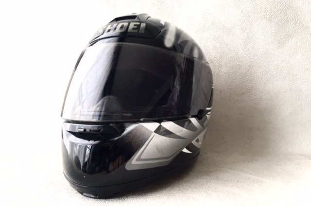 SHOEI ショウエイ バイク用ヘルメット フルフェイス Mサイズ 57~58cm ブラック C種 Z-CRUZ_画像3