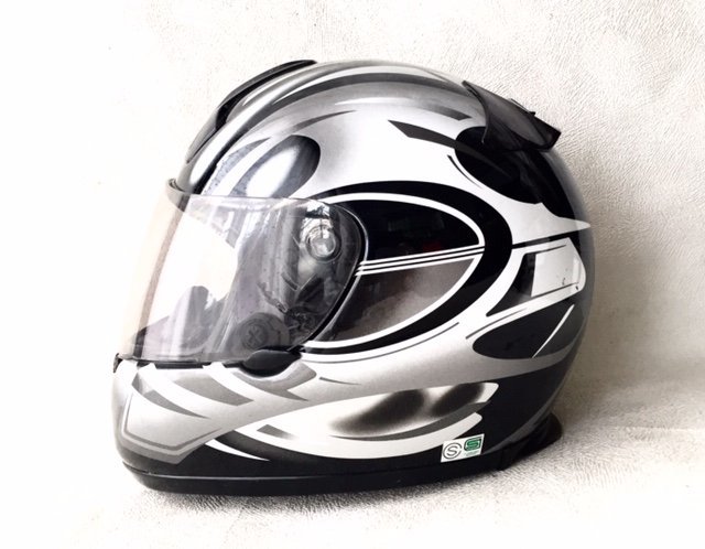 SHOEI ショウエイ バイク用ヘルメット フルフェイス Mサイズ 57~58cm ブラック C種 Z-CRUZ_画像1