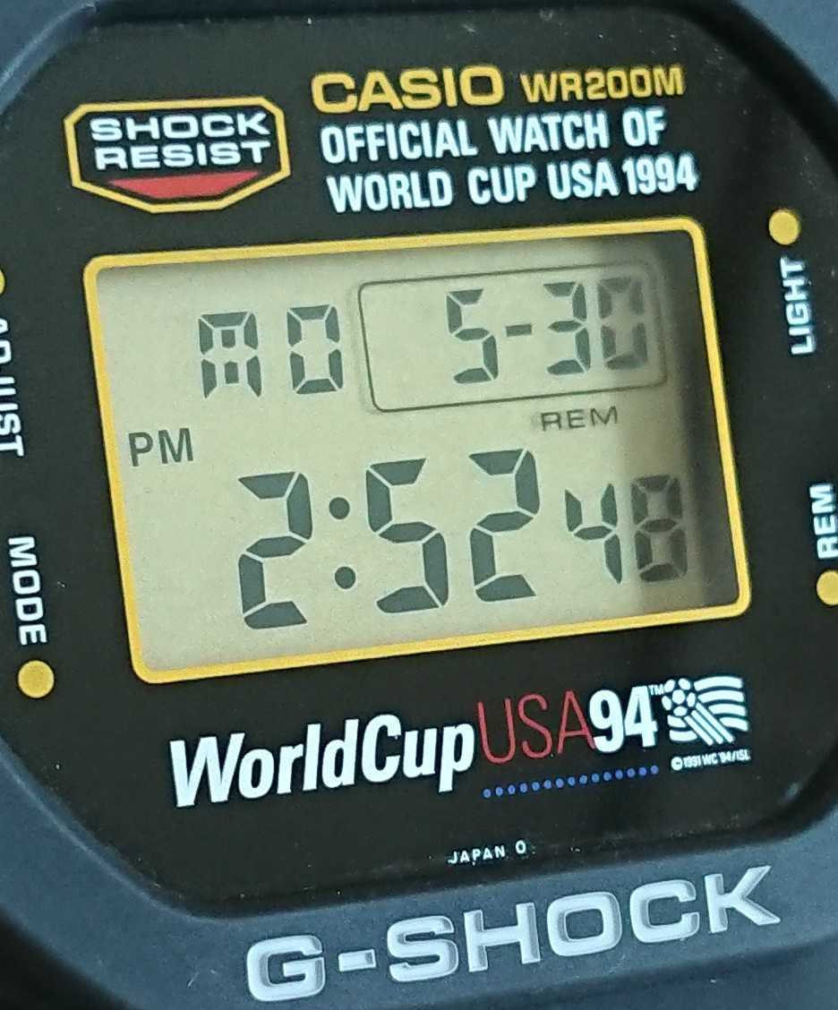 ▼G-SHOCK ワールドカップ 限定 スピード SWC-05 USA WorldCup 94 レア 黒金 ゴールド アメリカ大会