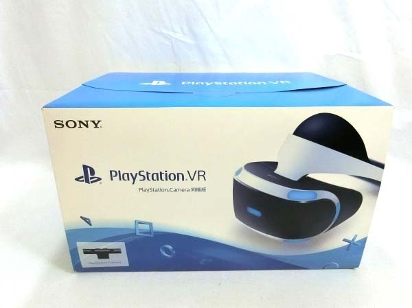ソニー SONY プレイステーションVR PlayStation VR カメラ同梱版 CUHJ-16001 2016年購入 プレステ 箱入り 長期保管 未使用品 ■_画像1
