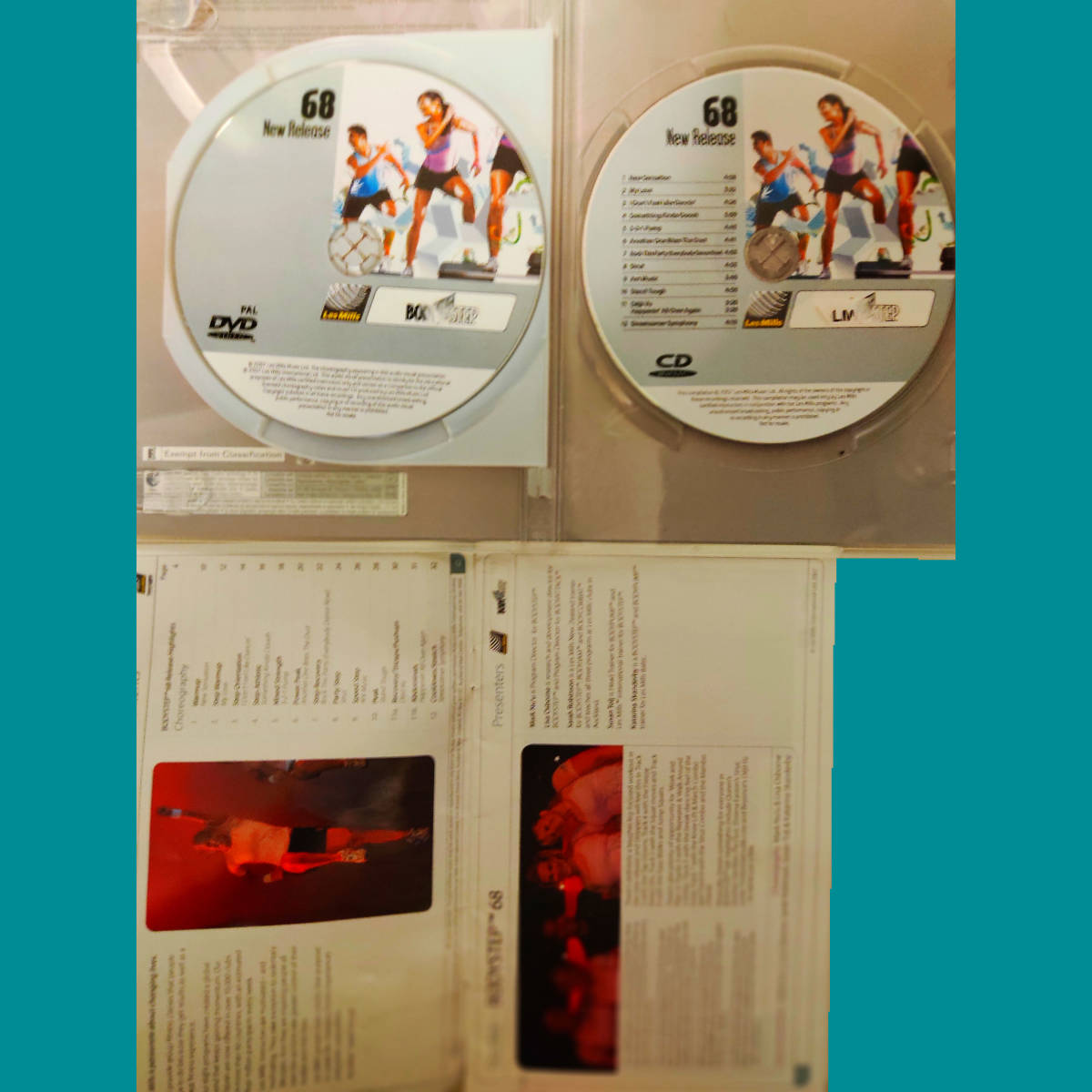 ボディステップ 68 CD DVD LESMILLS BODYSTEP レスミルズ
