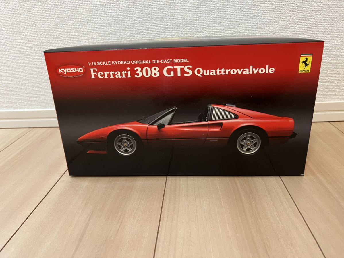 京商 1/18 フェラーリ 308GTS クアトロバルボーレ No.8184R 京商 1/18 フェラーリ 308GTS クアトロバルボーレ No.8184R
