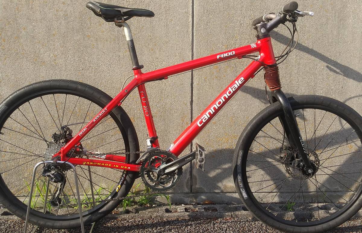 Yahoo!オークション - CANNONDALE F800 キャノンデール 3×9速 26 Yahoo!オークション - CANNONDALE F800 キャノンデール 3×9速 26