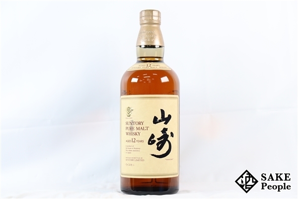 ◇注目! サントリー 山崎 12年 ピュアモルト 750ml 43% ジャパニーズ